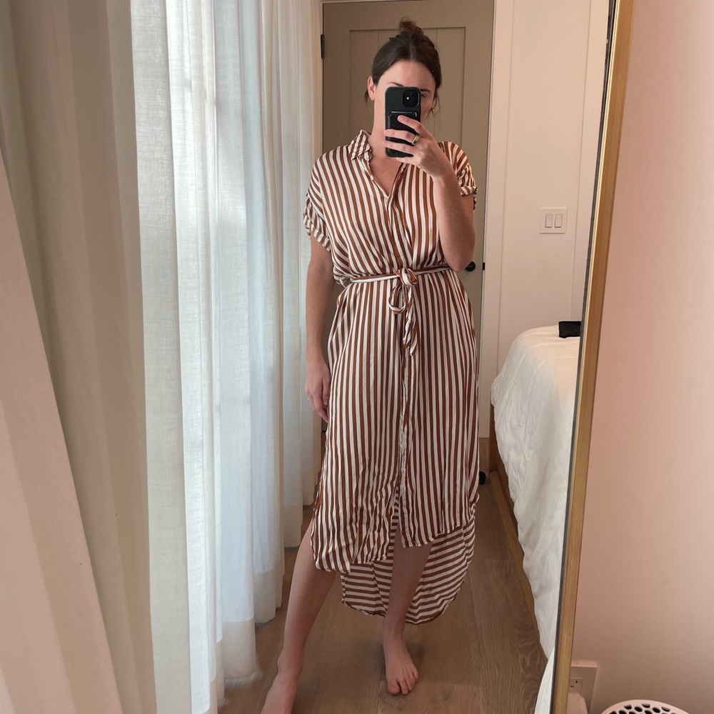 FAITHFULL THE BRAND shirt dress - AUS 6 / US 2